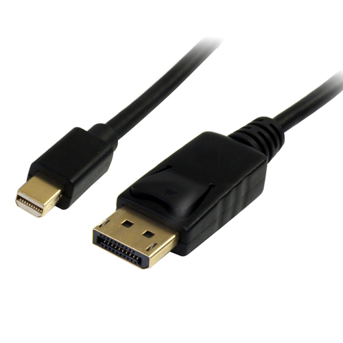 Bild von StarTech.com 1m Mini DisplayPort auf DisplayPort 1.2 Kabel - 4K x 2K UHD Mini DisplayPort auf DisplayPort Adapter Kabel - Mini DP auf DP Monitorkabel - mDP auf DP Konverterkabel