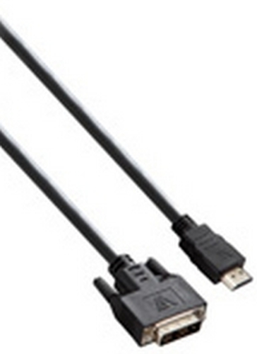 V7 HDMI DVI CABLE 2M BLACK