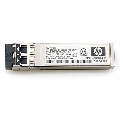 Bild von HPE 8Gb Short Wave B-Series SFP+ Netzwerk-Transceiver-Modul 8000 Mbit/s SFP+