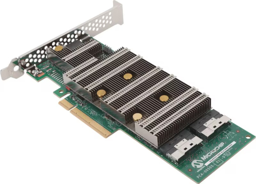 MICROCHIP TECHNOLOGY Adaptec SmartRAID 3254-16i /e 4GB SAS/NVMe 16 Port PCIe x8 24 Gbps Low Profile