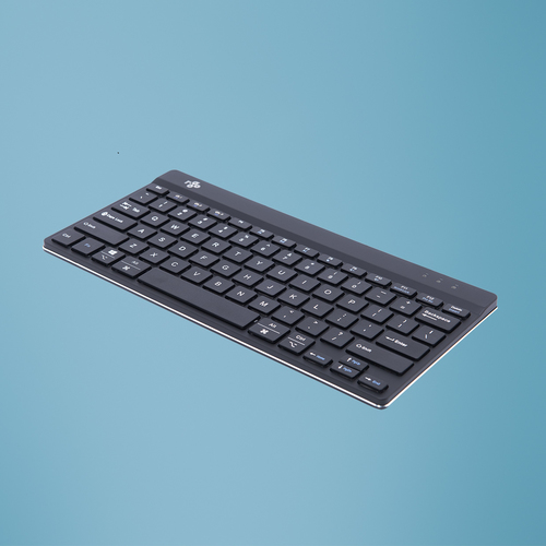 Bild von R-Go Tools Ergonomische Tastatur R-Go Compact Break, kompakte Tastatur mit Pausensoftware, QWERTY (NORDIC), Bluetooth, Schwarz