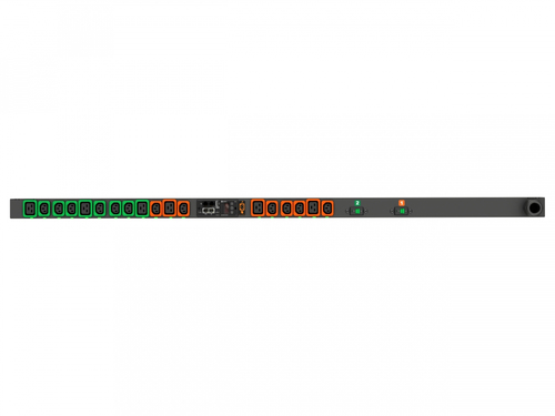 Bild von Vertiv MGS3EGC1-18PB63-3PS6B2A10-S Stromverteilereinheit (PDU) 18 AC-Ausgänge Schwarz