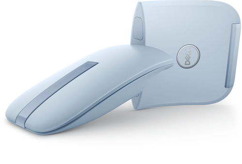 DELL MS700 - Maus - optische LED - 2 Tasten - kabellos - Bluetooth 5.0 LE - Misty Blue - mit 3 Jahre