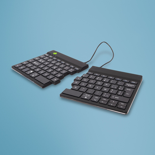 Bild von R-Go Tools Ergonomische Tastatur R-Go Split Break mit Pausensoftware, geteilte Tastatur, AZERTY (BE), bluetooth, schwarz