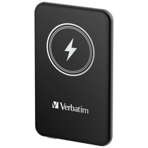 VERBATIM Charge´n´Go Magnetic Wireless Power Bank 5000 BK