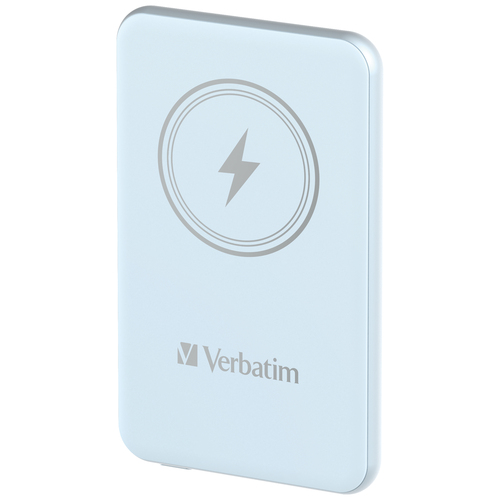 VERBATIM Charge´n´Go Magnetic Wireless Power Bank 5000 Blue