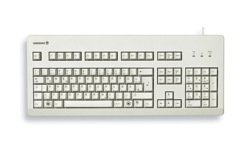 Bild von CHERRY G80-3000 Tastatur USB AZERTY Französisch Grau
