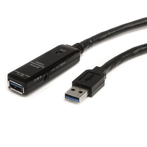 Bild von StarTech.com 3 m aktives USB 3.0 Verlängerungskabel - Stecker/Buchse