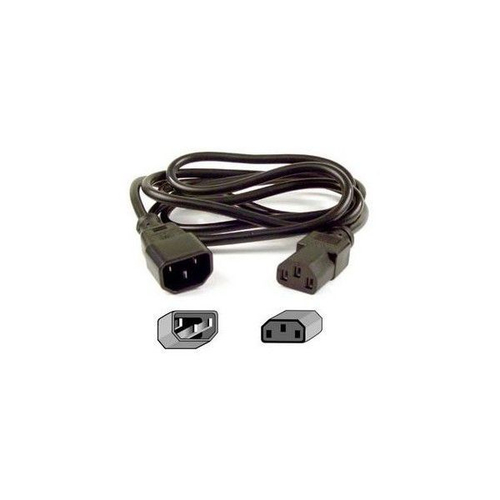 Bild von Eaton 1010081 Stromkabel Schwarz 1,7 m C14-Koppler Netzstecker Typ F