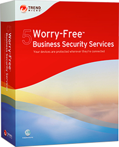 Bild von Trend Micro Worry-Free Business Security Services 5, RNW, 11-25u, 1Y, ML Erneuerung Mehrsprachig 1 Jahr(e)