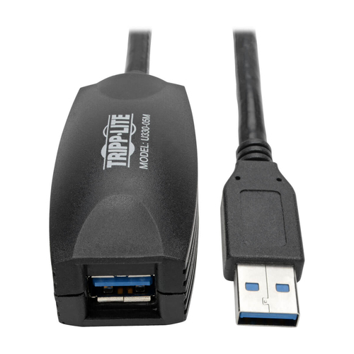 EATON TRIPPLITE USB 3.0 SuperSpeed Active Extension Repeater Cable A M/F 5M 16,4ft.