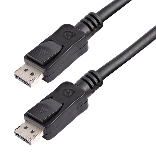 Bild von StarTech.com 2m DisplayPort 1.2 Kabel - 4K x 2K Ultra HD VESA zertifiziertes DisplayPort Kabel - DP auf DP Monitorkabel - DP Video/Display Kabel - einrastende DP Stecker