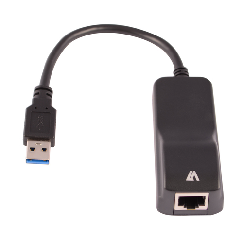 V7 USB 3-ETHERNET ADAPTER-BLK