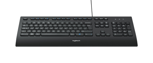 Bild von Logitech K280E Pro f/ Business Tastatur Büro USB QWERTZ Schweiz Schwarz