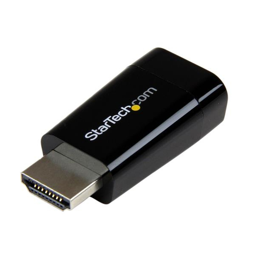 Bild von StarTech.com Kompakter HDMI auf VGA Video Adapter/ Konverter ideal für Chromebooks Ultrabooks & Laptops - 1920x1200