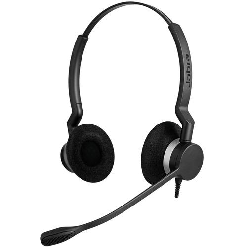 Bild von Jabra Biz 2300 Duo Kopfhörer Kabelgebunden Kopfband Büro/Callcenter Bluetooth Schwarz