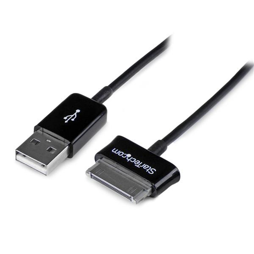 Bild von StarTech.com 3m Dock-Connector auf USB Kabel für Samsung Galaxy Tab - Lade- / Sync-Kabel