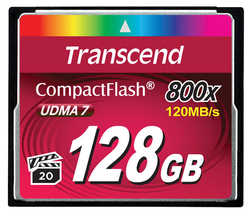 Bild von Transcend 128GB 800x CF Kompaktflash MLC
