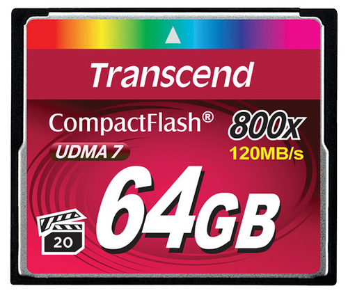 Bild von Transcend 64GB 800x CF Kompaktflash MLC