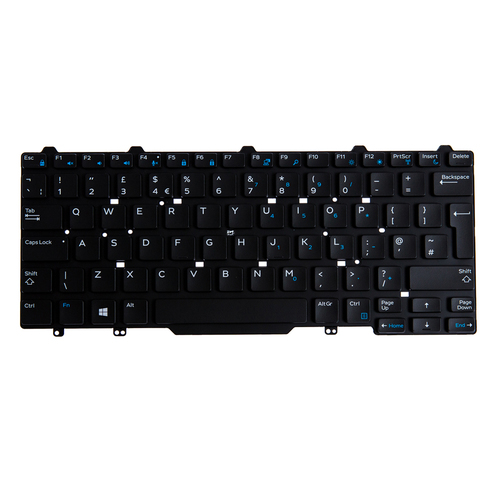 Bild von Origin Storage KB-4380Y Tastatur UK Englisch Schwarz