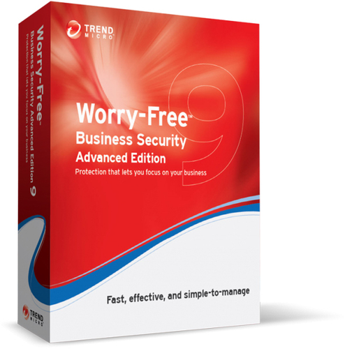 Bild von Trend Micro Worry-Free Business Security 9 Advanced, GOV, RNW, 20m, 51-100u Regierung (GOV) Erneuerung 20 Monat( e)