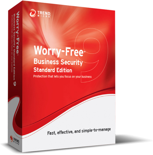 TRENDMICRO Trend Micro Worry-Free Business Security 9 Standard inkl. 1 Jahr Wartung, Government, Liz