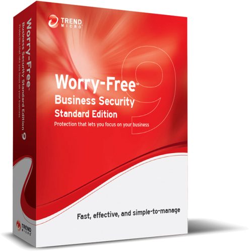 TRENDMICRO 1 Jahr Renewal Trend Micro Worry-Free Business Security 9 Standard, EDU/Non-Profit, Lizen