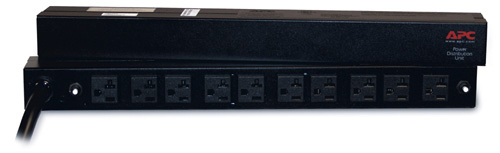 Bild von APC Rack PDU, Basic, 1U, 30A, 120V Stromverteilereinheit (PDU)