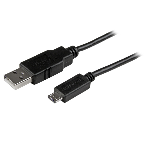 Bild von StarTech.com 1m Micro USB Ladekabel für Android Smartphones und Tablets - USB A auf Micro B