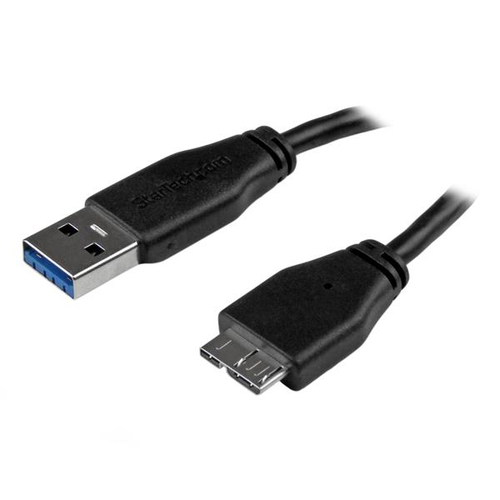 Bild von StarTech.com 15cm schlankes SuperSpeed USB 3.0 A auf Micro B Kabel - St/St