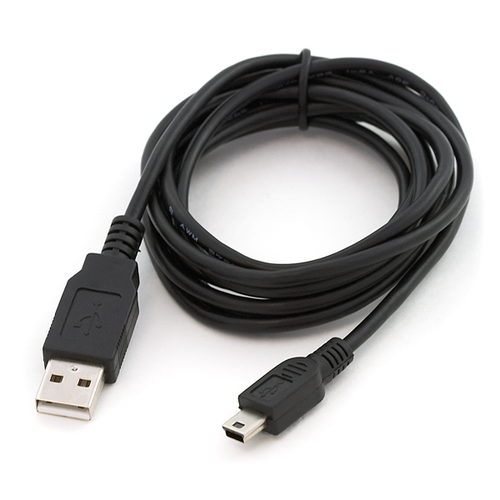 Bild von Origin Storage 5m USB A/Mini 5pin USB Kabel USB 2.0 Mini-USB B Schwarz