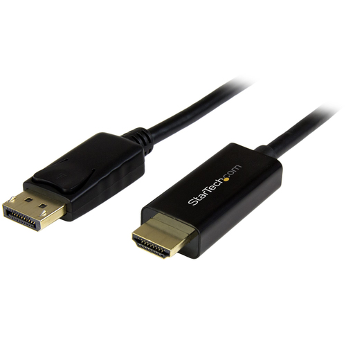 Bild von StarTech.com 2m DisplayPort auf HDMI Konverterkabel - 4K