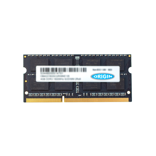 Bild von Origin Storage 4GB DDR3 1600MHz SODIMM 2Rx8 Non-ECC 1.35V Speichermodul 1 x 4 GB