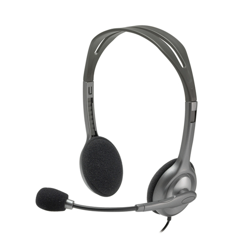Bild von Logitech H111 Kopfhörer Kabelgebunden Kopfband Büro/Callcenter Grau