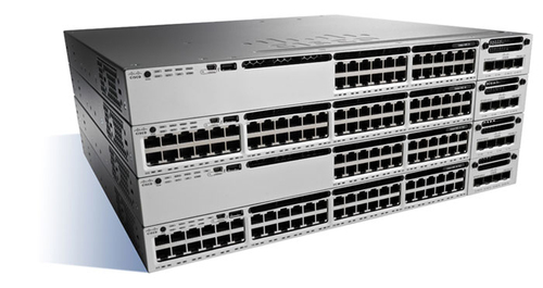 Bild von Cisco Catalyst WS-C3850-24XS-E Netzwerk-Switch Managed Schwarz, Grau