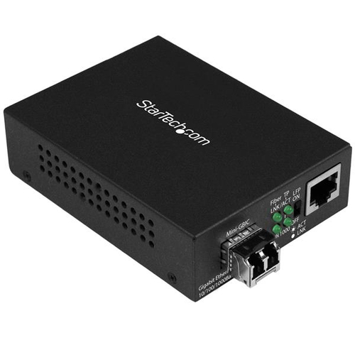 Bild von StarTech.com Gigabit Ethernet Glasfaser Medienkonverter - 850nm MM LC - 500m