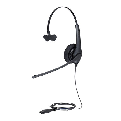 Bild von Jabra Biz 1500 Mono Kopfhörer Kabelgebunden Kopfband Büro/Callcenter Bluetooth Schwarz