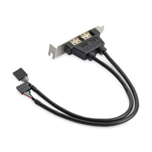 Bild von StarTech.com 2 Port USB 2.0 Low Profile Slotblech - Buchse