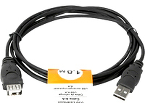 Bild von Belkin A/A USB Kabel 1,8 m USB A Schwarz