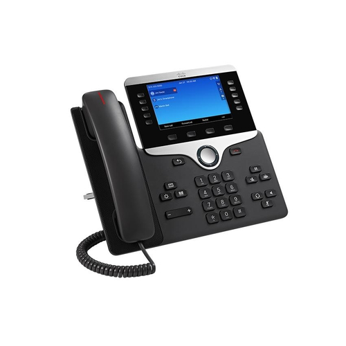 Bild von Cisco 8861 IP-Telefon Schwarz, Silber WLAN