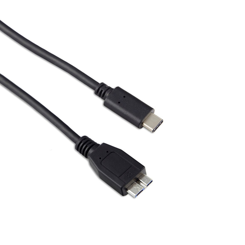 Bild von Targus ACC925EUX USB Kabel 1 m USB 3.2 Gen 2 (3.1 Gen 2) USB C Micro-USB B Schwarz