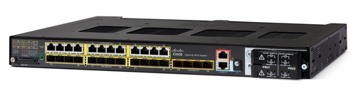 Bild von Cisco IE-4010-16S12P Netzwerk-Switch Managed L2/L3 Gigabit Ethernet (10/100/1000) Power over Ethernet (PoE) 1U Schwarz