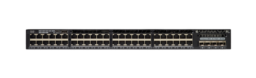 Bild von Cisco WS-C3650-12X48UR-L Netzwerk-Switch L2/L3 Gigabit Ethernet (10/100/1000) Schwarz