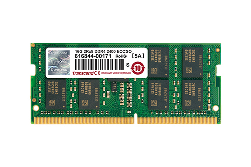 16GB DDR4 2400MHZ ECC-SO-DIMM 2