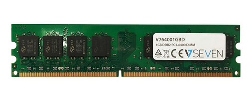 Bild von V7 1GB DDR2 PC2-6400 800Mhz DIMM Desktop Arbeitsspeicher Modul - V764001GBD