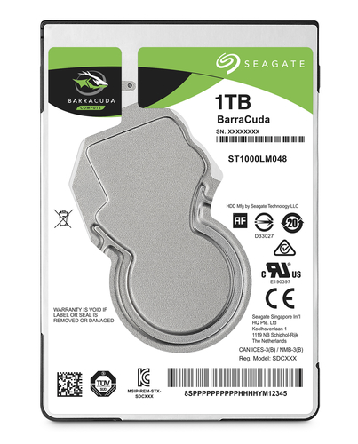 Bild von Seagate Barracuda 2.5&quot; Interne Festplatte 1 TB 5400 RPM 128 MB 2.5&quot; Serial ATA III