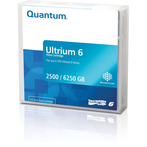 Bild von Quantum MR-L6WQN-04 Backup-Speichermedium Leeres Datenband 2,5 TB LTO 1,26 cm