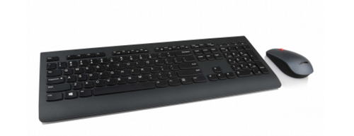 Bild von Lenovo 4X30H56824 Tastatur Maus enthalten Universal RF Wireless QWERTY Finnisch, Schwedisch Schwarz