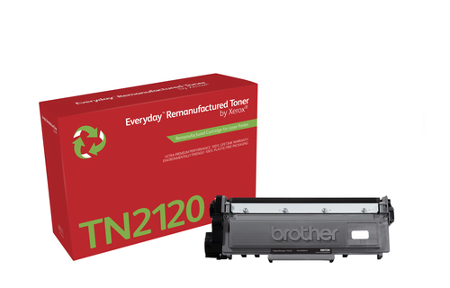 Bild von Everyday Wiederaufbereiteter Everyday™ Mono wiederaufbereiteter Toner von Xerox, kompatibel mit Brother TN2120, High capacity