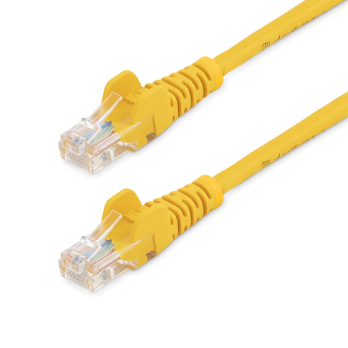 Bild von StarTech.com 5m Cat5e Ethernet Netzwerkkabel Snagless mit RJ45 - Gelb